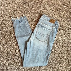 American Eagle Outfitters Light Blue Denim